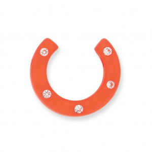 Demi-Lune Strass Polaris 22 mm Hyacinth x1