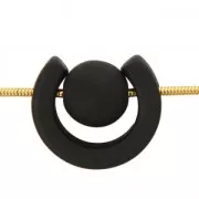 Demi-Lune Strass Polaris 22 mm Hyacinth x1