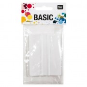 Outil pour loisirs créatifs - Spatules plastique pour pochoir et silk screen x2