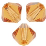 Toupies en cristal PureCrystal 5328 6 mm Topaz x20|raw }}