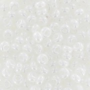 Preciosa Perles rocailles 9/0 2.5 mm - Blanc Nacré x20g