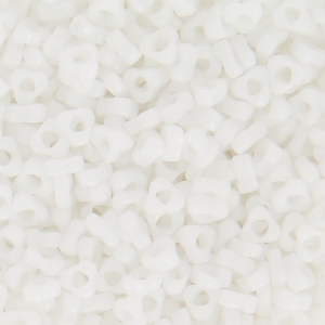 Spacer Triangle Miyuki 2.8x1.3 mm SPTR28-0402 - White x10g