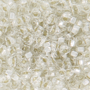 Spacer Triangle Miyuki 2.8x1.3 mm SPTR28-0001 - Crystal Silver Lined x10g