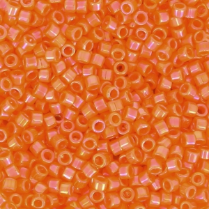 Miyuki Delica 11/0 DB1573 - Opaque Mandarin AB x8g