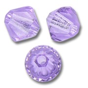 Toupies en cristal PureCrystal 5328 6 mm Violet x20|raw }}