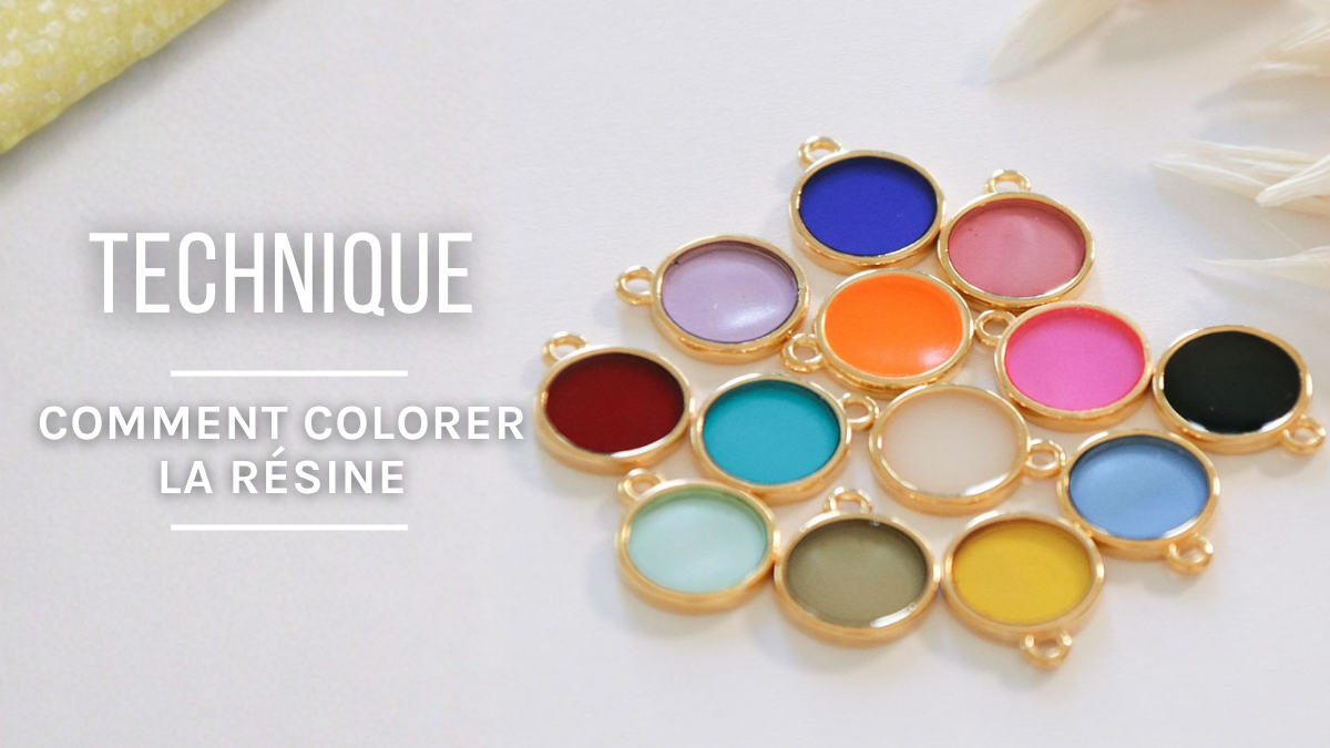 Schéma Comment colorer de la résine ?