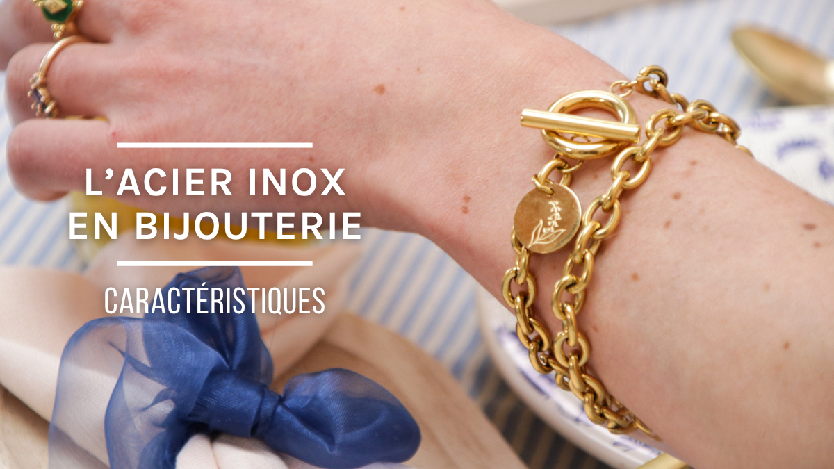 Schéma L'acier inox en bijouterie et ses caractéristiques