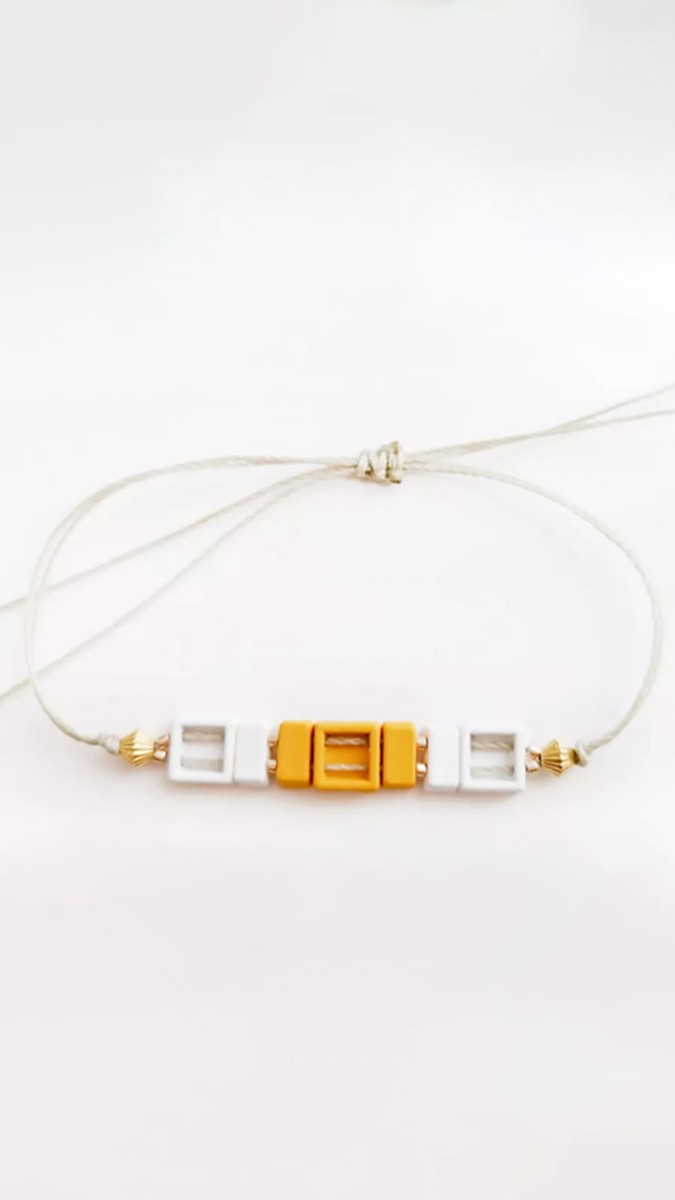 Schéma Apprendre à faire un noeud plat macramé