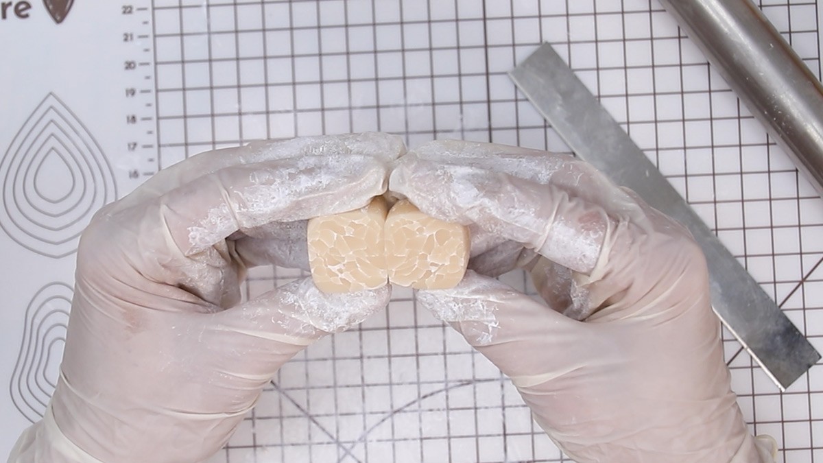 Apprendre à créer un effet marbré en polymère : Etape 4