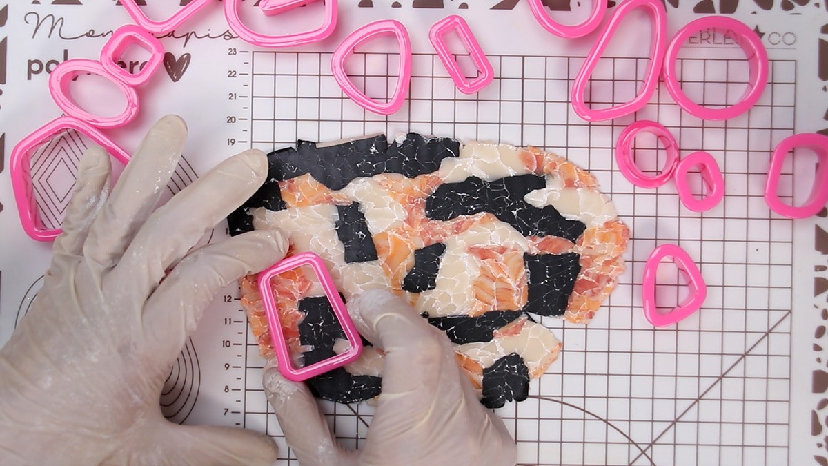 Apprendre à créer un effet marbré en polymère : Etape 5