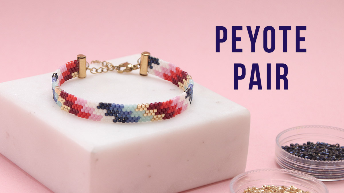 Comment faire un tissage Peyote pair simple ?