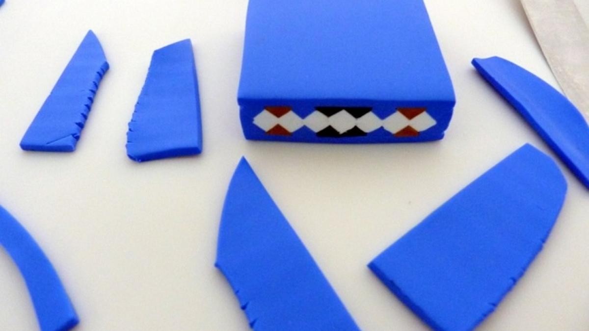 Comment réaliser une cane géométrique avec de la pâte polymère ? : Etape 4 Comment réaliser une cane géométrique avec de la pâte polymère ? : Etape 4