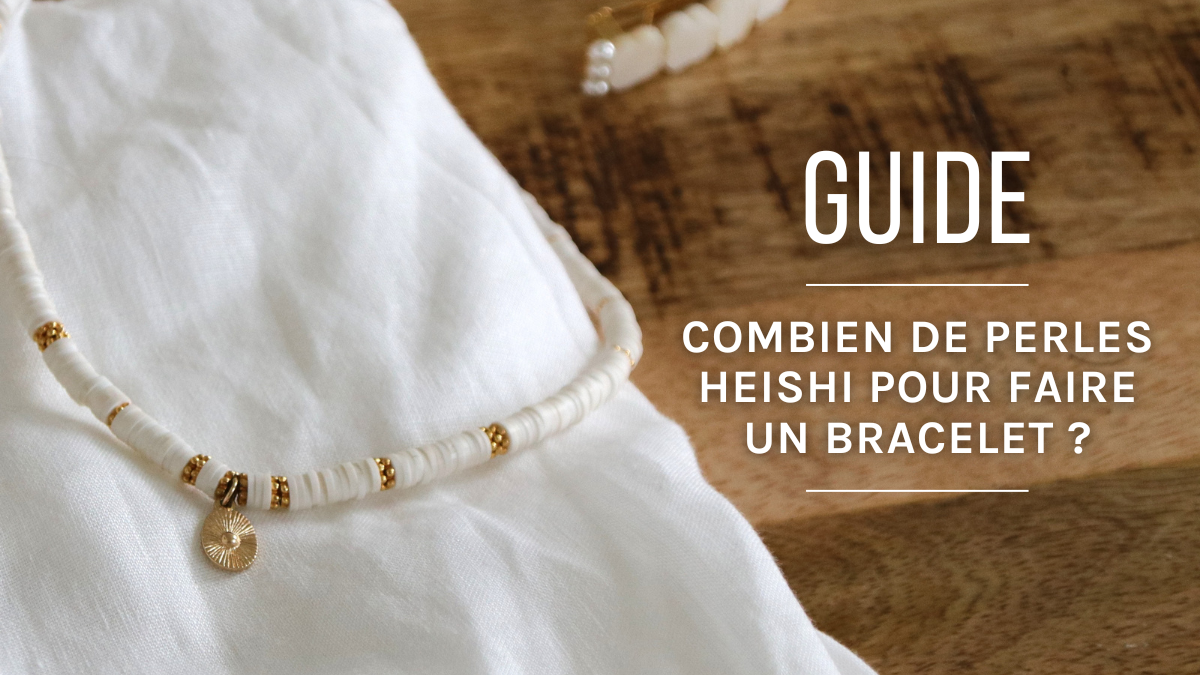 Schéma Combien de perles Heishi pour un bracelet ?