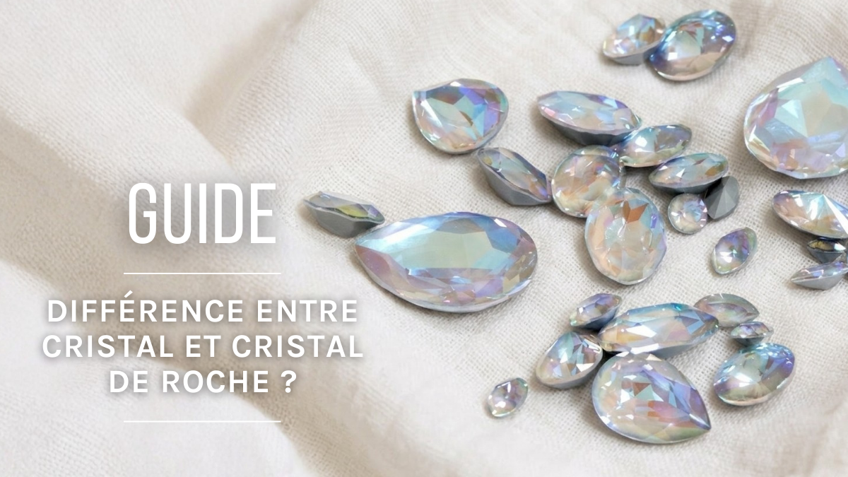 Quelle est la différence entre cristal et cristal de roche ?