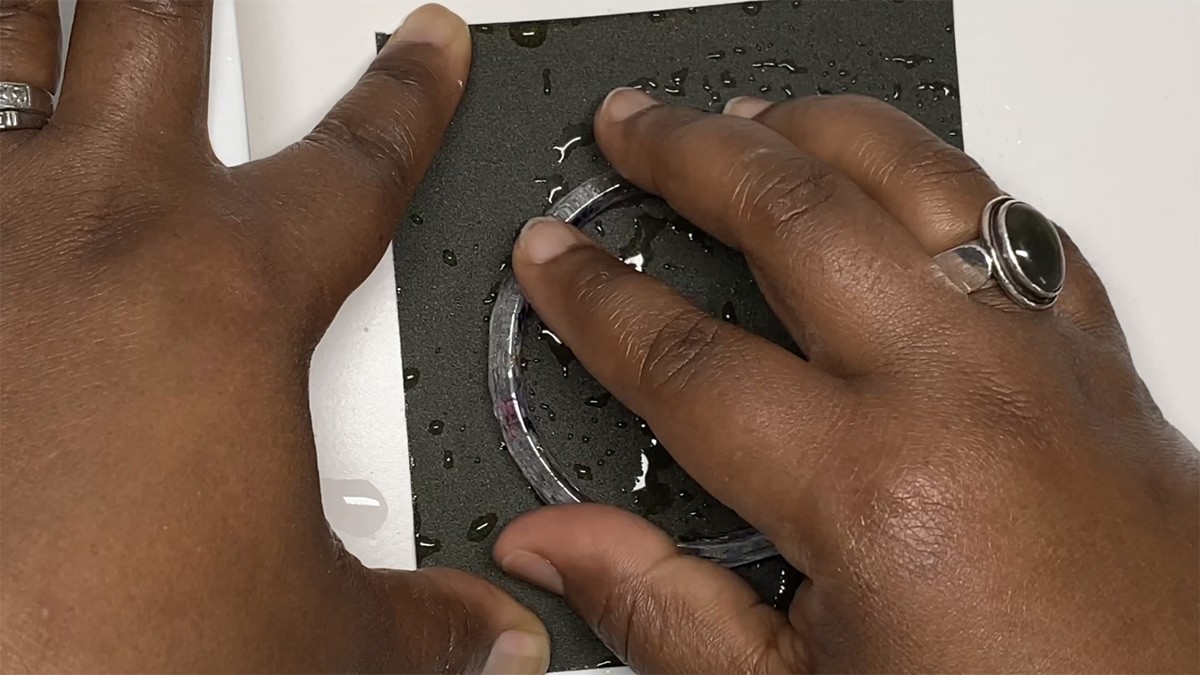 Comment poncer de la résine ? : Etape 7 Comment poncer de la résine ? : Etape 7