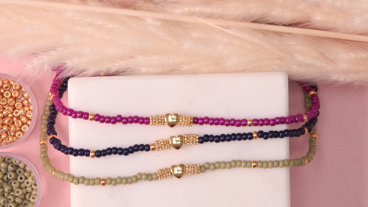 Leçon 3 : Comment faire un collier avec des perles ? : Etape 1