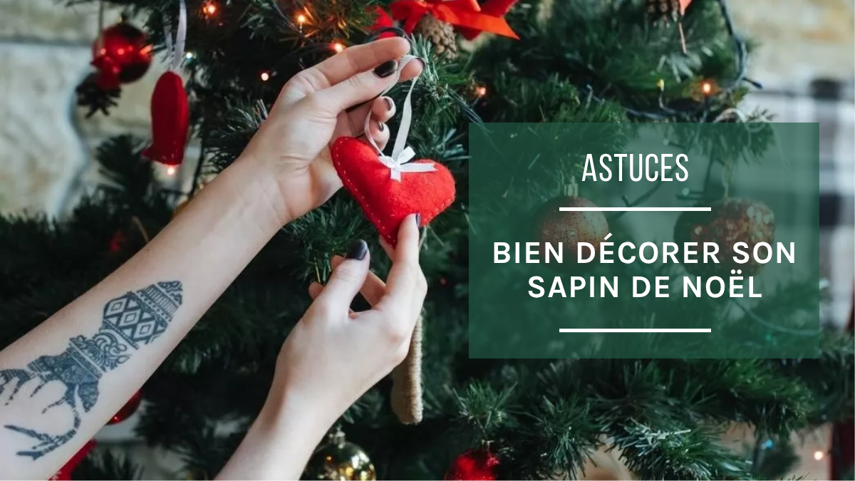 Schéma Comment décorer son sapin de Noël ?