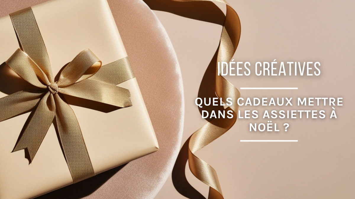 Schéma 8 idées de cadeaux d'assiette pour Noël