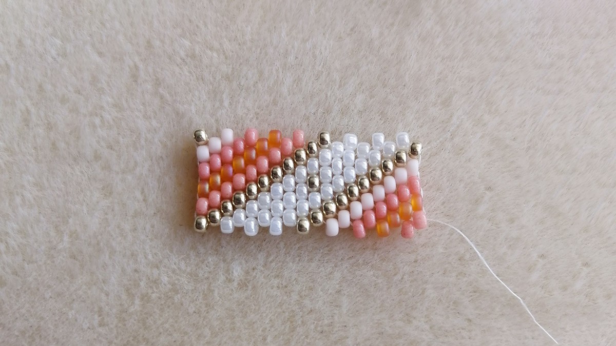 Apprendre la technique du tissage Peytwist : Etape 1