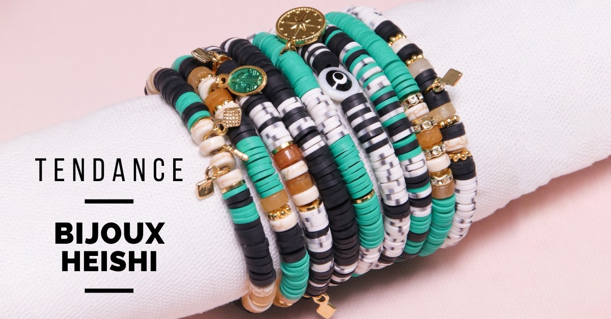 15 idées de Bijoux Heishi à fabriquer soi-même