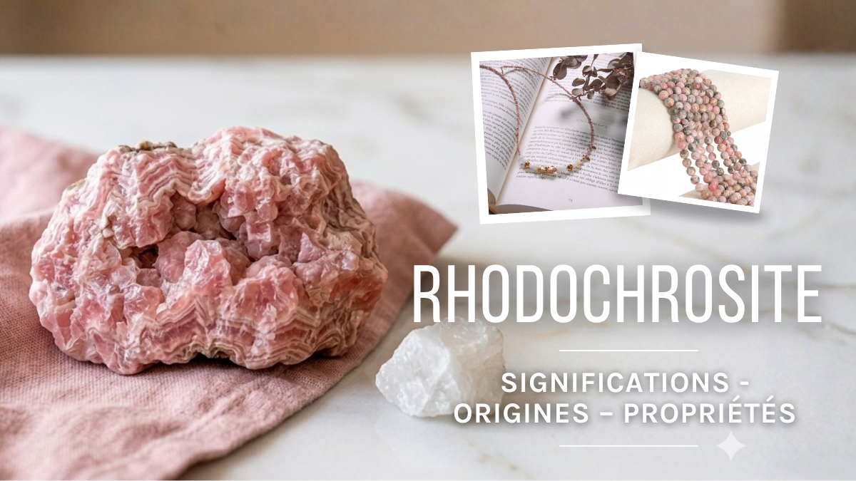 La Rhodochrosite : propriétés, bienfaits et vertus