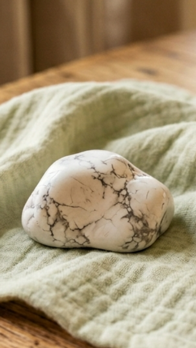 Schéma L'Howlite : signification, origines et vertus