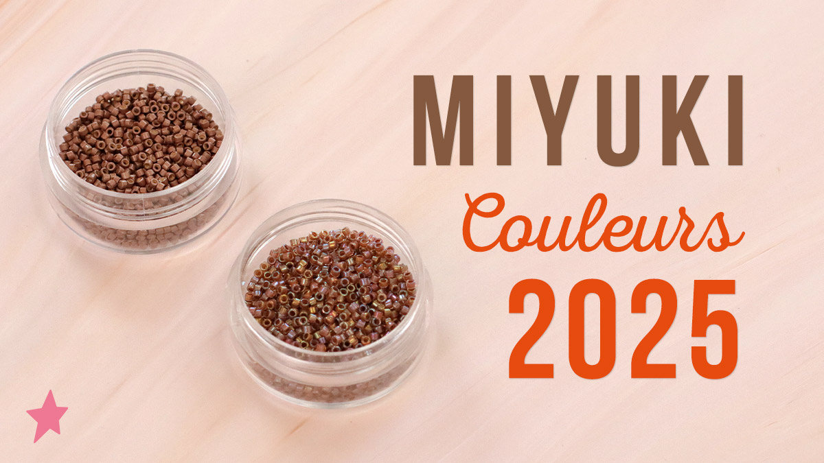 Perles Miyuki Delica couleur Mocha Mousse
