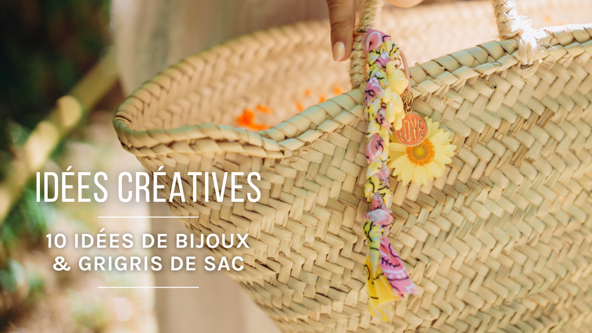 Schéma 10 idées de bijoux de sac originaux à faire soi-même