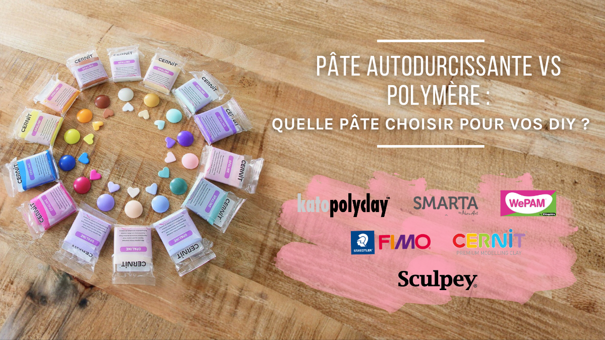 Pâte autodurcissante VS pâte polymère : que choisir ?
