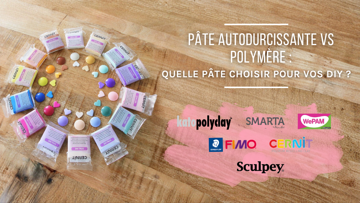 Schéma Pâte autodurcissante VS pâte polymère : que choisir ?