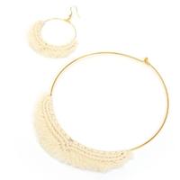 parure macram&eacute;