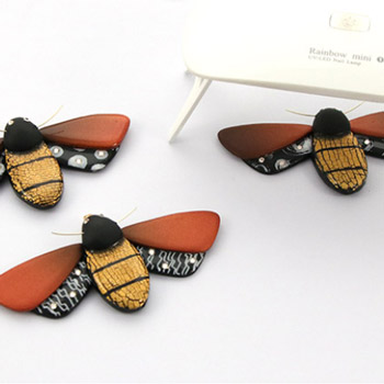 recouvrir de la p&acirc;te fimo avec de la r&eacute;sine uv led