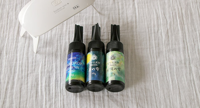 r&eacute;sine uv led