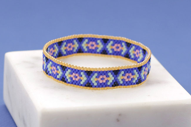 bracelet &eacute;lastique miyuki