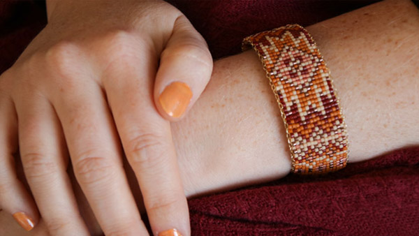 Bracelet Miyuki Briques