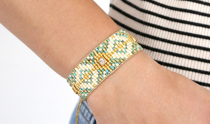 bracelet miyuki delica 10