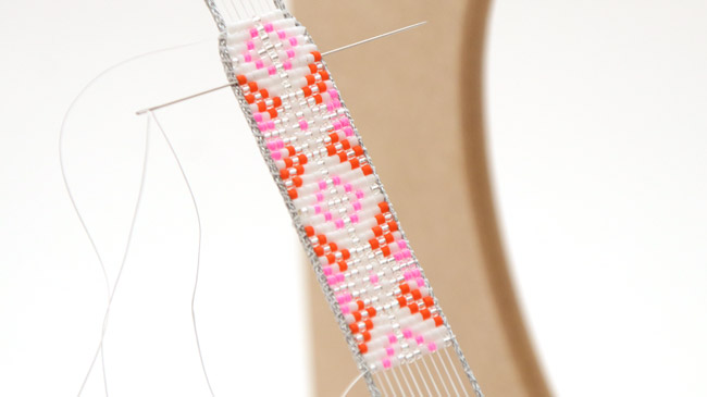 tissage de perles miyuki de l'&eacute;t&eacute;