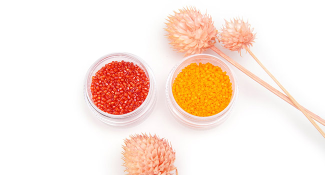 rouge flamme et orange franc