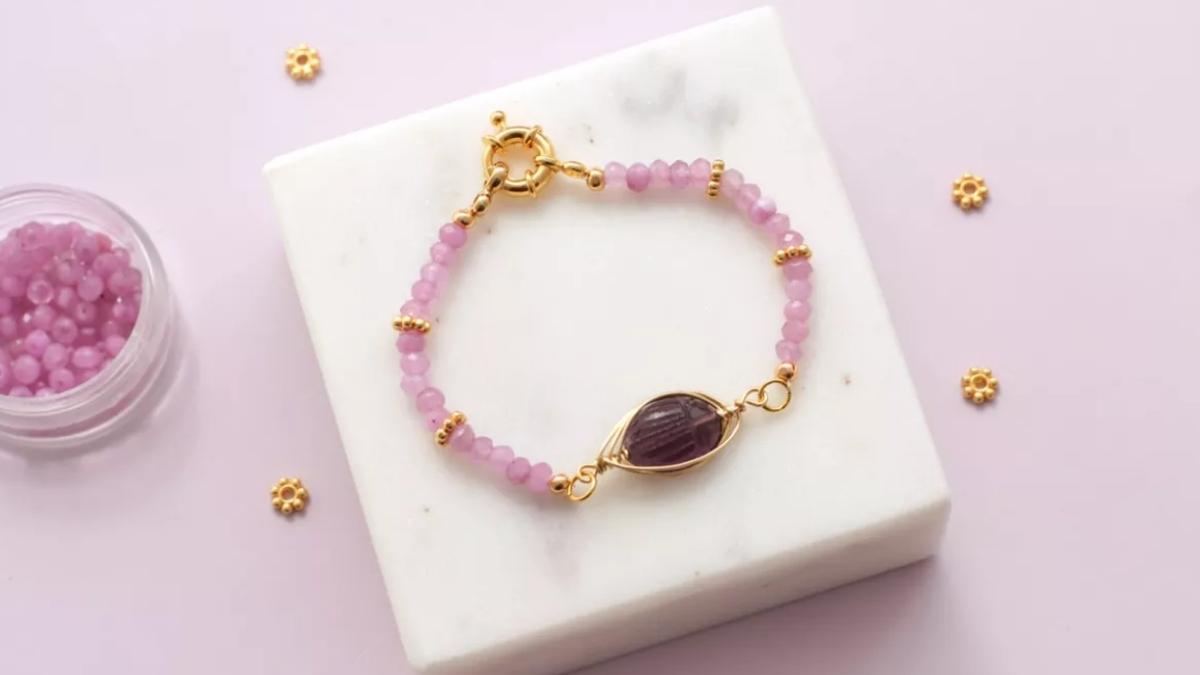bracelet am&eacute;thyste