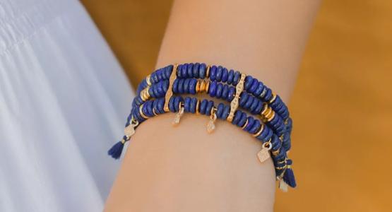 Bracelet lapis lazuli