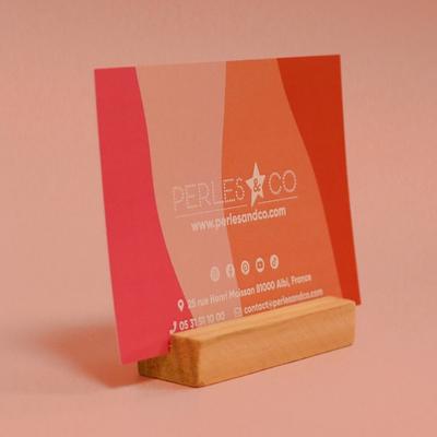 présentoir carte de visite