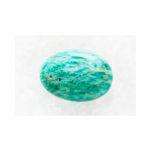 Pierre naturelle amazonite pour cr&eacute;ation de bijoux DIY - Perles & Co