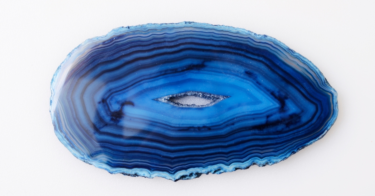 agate bleue