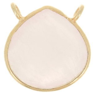 pendentif quartz rose
