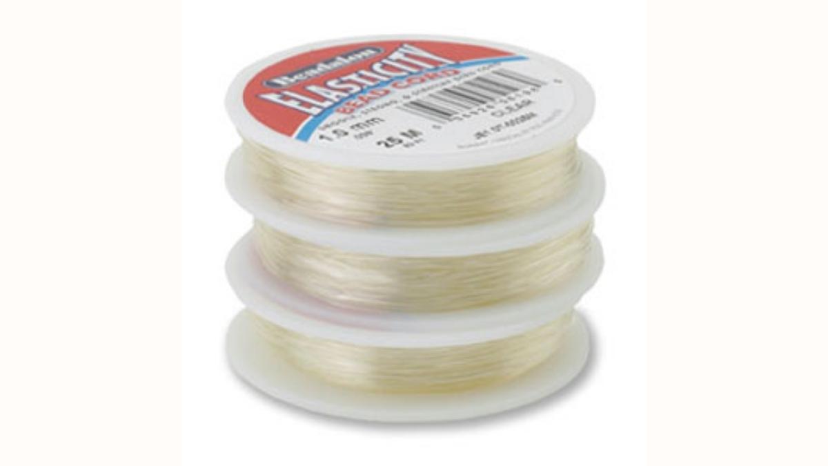 fil élastique transparent