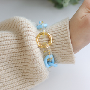 DIY bracelet maillon r&eacute;sine &eacute;poxy