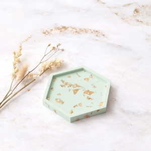 sous verre jesmonite