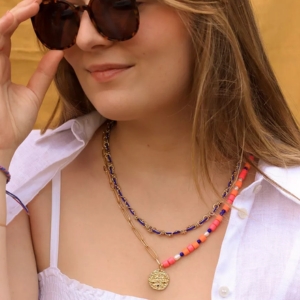 collier asym&eacute;trique