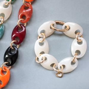 Bracelet gros anneaux