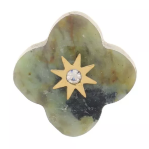 perle tr&egrave;fle &agrave; 4 feuilles